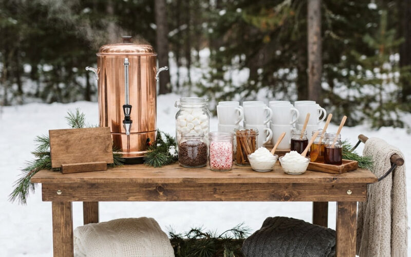 18 Hot Cocoa Bar Ideas for Winter Weddings (October 2026)