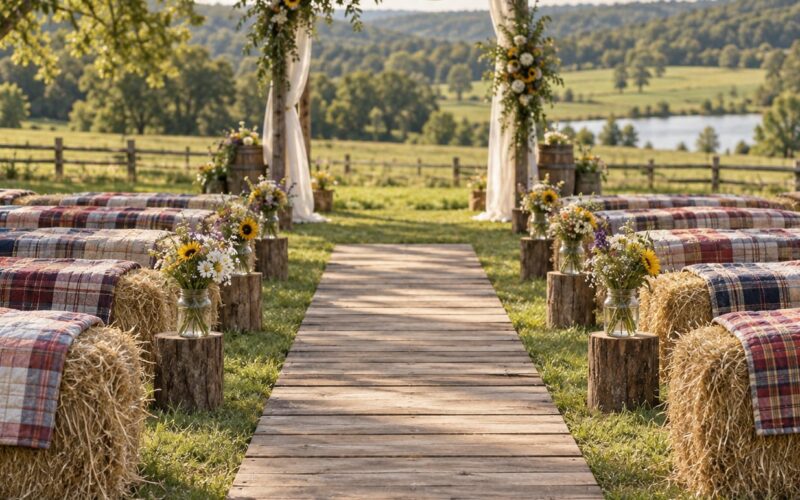 12 Stunning Hay Bale Wedding Seating Ideas for 2026